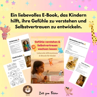Produktbild E-Book: Gefühle verstehen und Selbstvertrauen wachsen lassen