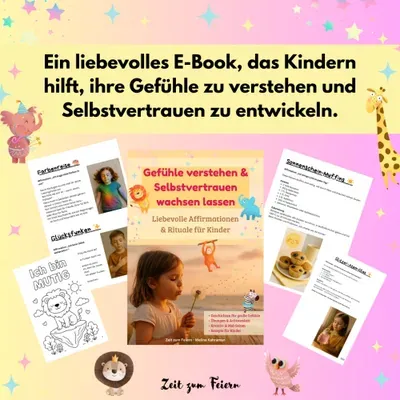 Produktbild E-Book: Gefühle verstehen und Selbstvertrauen wachsen lassen