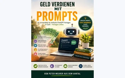 Titelbild des E-Books Geld verdienen mit Prompts