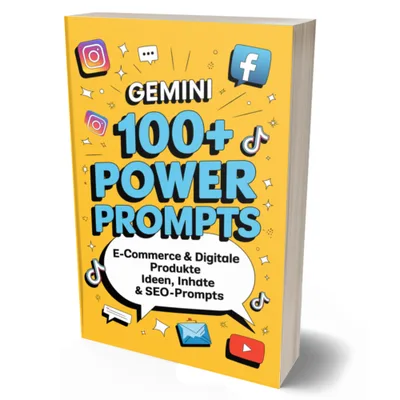 Produktbild eBook: Gemini 100+ Power Prompts (Michael Kotzur)