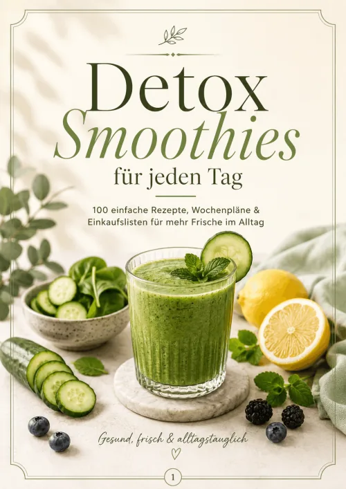 Cover eBook Detox-Style Smoothies für jeden Tag