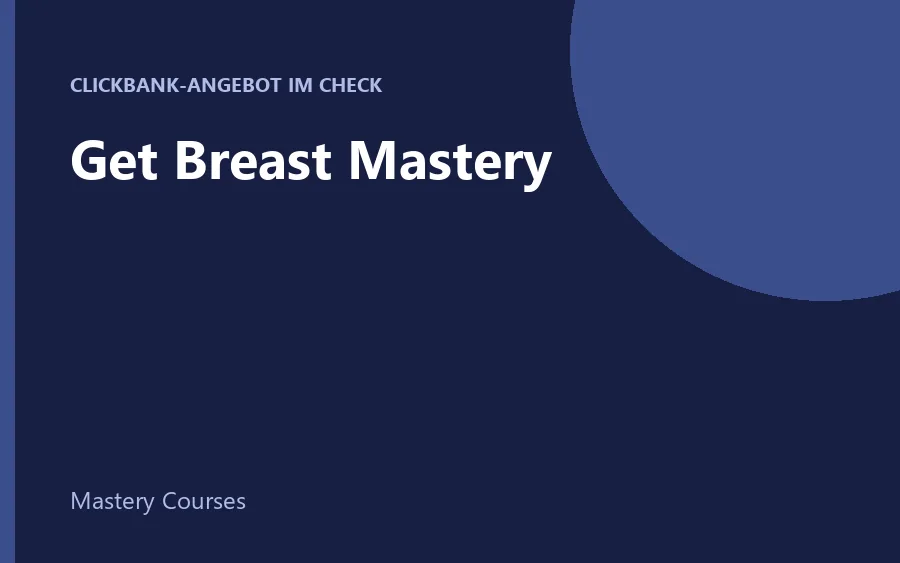 Digitales Beziehungsprogramm Get Breast Mastery