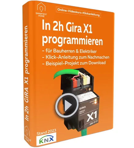Bestellformular des GIRA X1 Videokurses Programmierung in 2 Stunden