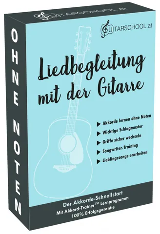 Produktbild Akkorde ohne Noten: Liedbegleitung mit der Gitarre