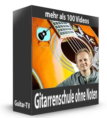 Produktbild Gitarrenschule ohne Noten (Guitar-TV, 106 Videos)