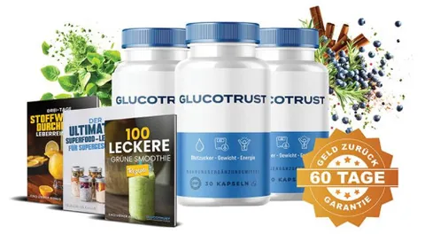 Produktbild des Nahrungsergänzungsmittels GlucoTrust