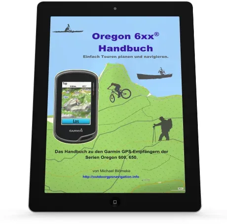 Produktbild Handbuch Garmin GPS Oregon 600/650 (Michael Blömeke)