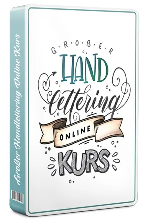 Produktbild des großen Handlettering Online Kurses