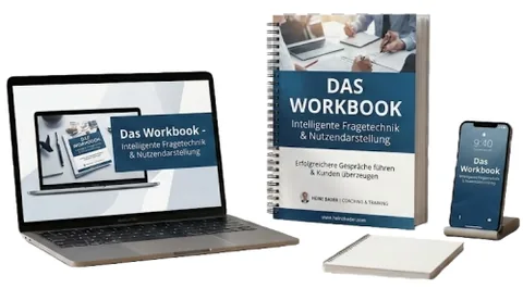 Produktbild Workbook Intelligente Fragetechnik und Nutzendarstellung