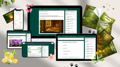 Produktbild Onlinekurs Herbst online entdecken und offline erleben für Kinder