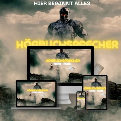 Bestellformular des Hörbuchsprecher Titan Onlinekurses