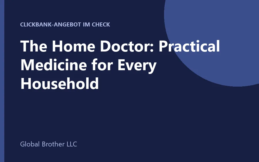 Logo des Buches The Home Doctor