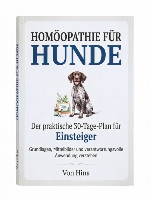 Cover des E-Books Homöopathie für Hunde, 30-Tage-Plan