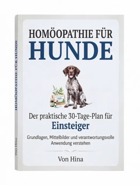 Cover des E-Books Homöopathie für Hunde, 30-Tage-Plan