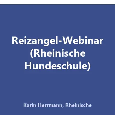 Produktbild Reizangel-Webinar (Rheinische Hundeschule)