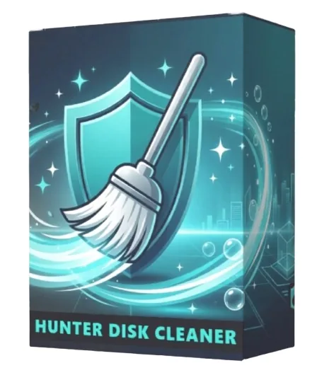 Hunter Disk Cleaner Pro Windows-Bereinigung, 3-Monats-Lizenz