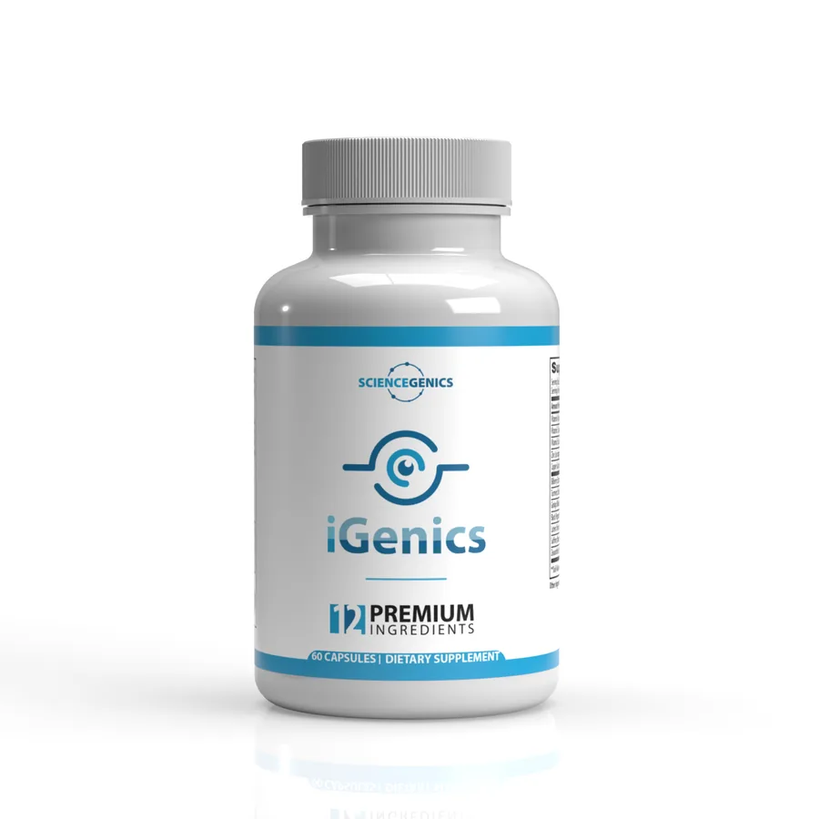 iGenics Kapseln für die Augengesundheit, 1-Flaschen-Vorrat