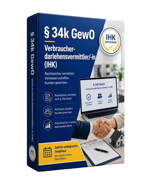 IHK Pruefungsvorbereitungslehrgang Paragraf 34k GewO