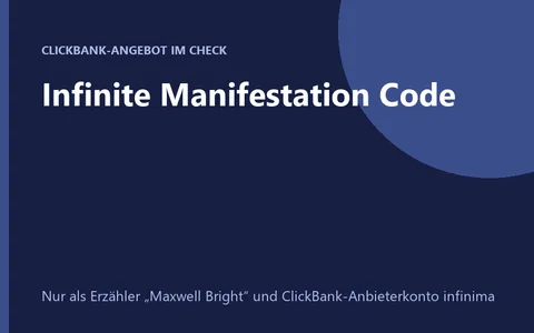 Audio-Paket Infinite Manifestation Code