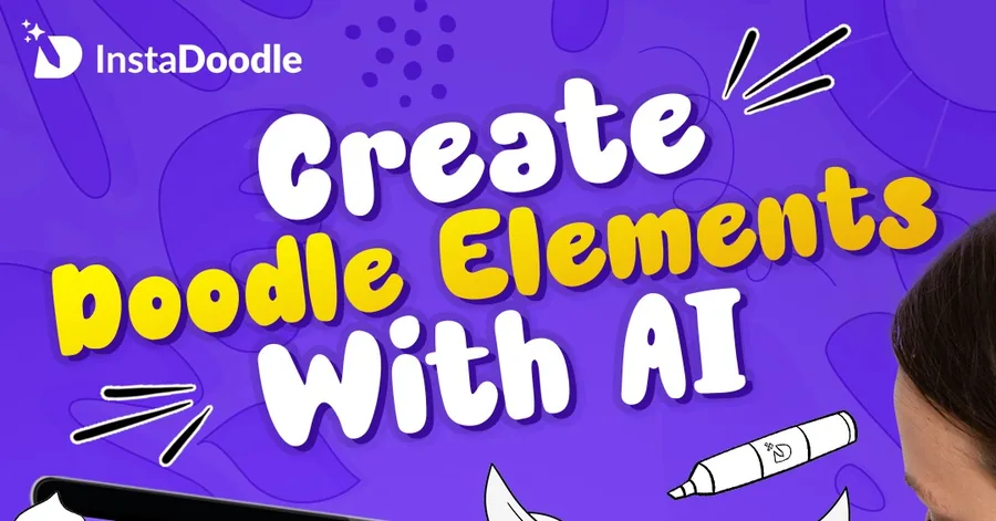 Oberflaeche des KI-Whiteboard-Videogenerators InstaDoodle