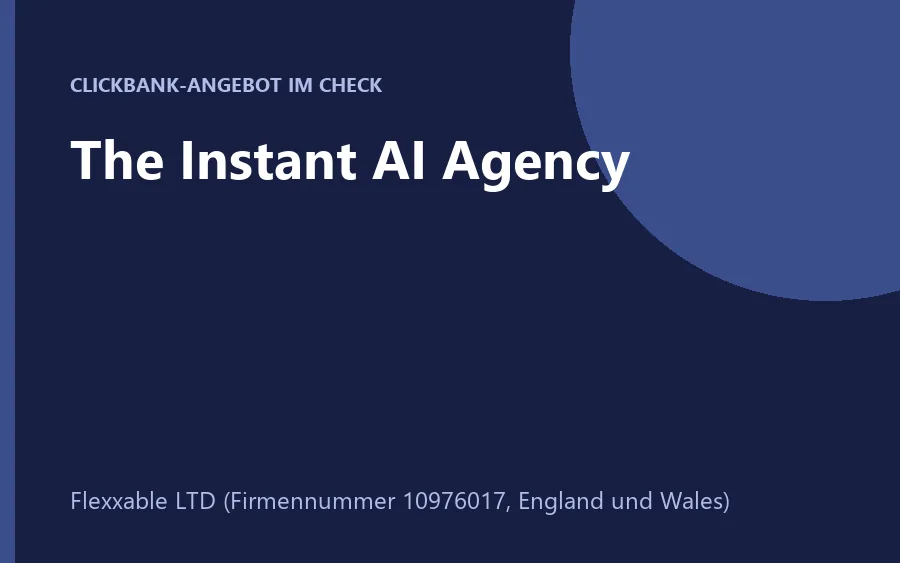 Produktbild The Instant AI Agency