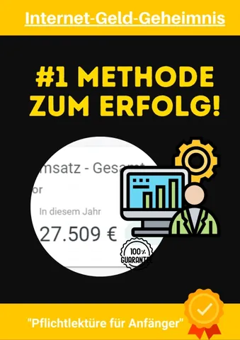 Bestellformular des E-Books Internet Geld Geheimnis