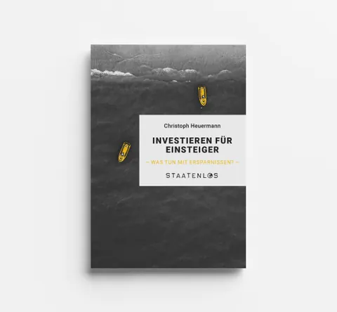 Cover des Booklets Investieren für Einsteiger von Staatenlos