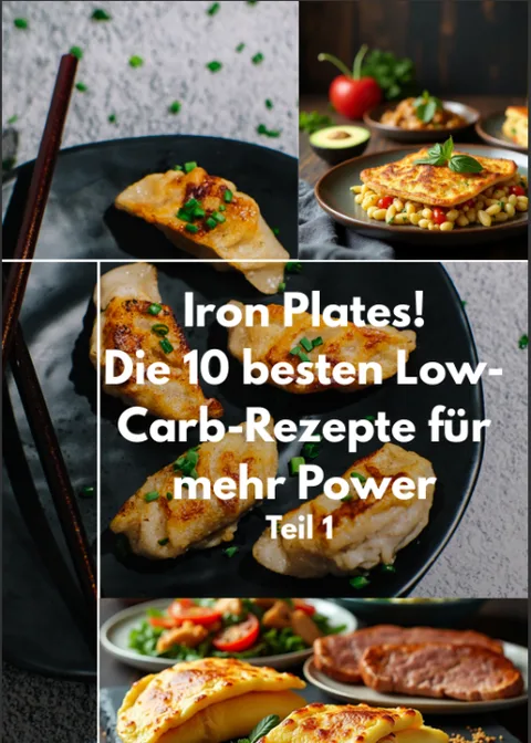 Produktbild E-Book Iron Plates mit Low-Carb-Rezepten