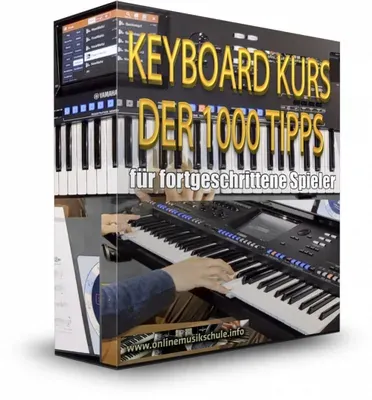 Produktbild Keyboardkurs der 1000 Tipps für Fortgeschrittene (Genos)