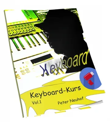 Produktbild Keyboardkurs Vol. 1 (Lehrbuch mit USB-Stick, Musikschule Neuhof)