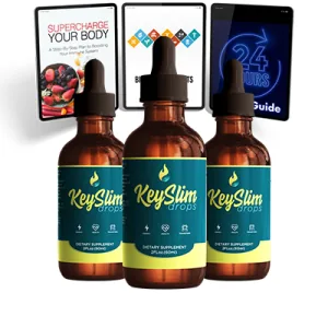 Flasche KeySlim Drops, flüssige Formel zur Gewichtsreduktion