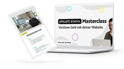 Bestellformular der KI Affiliate School Masterclass