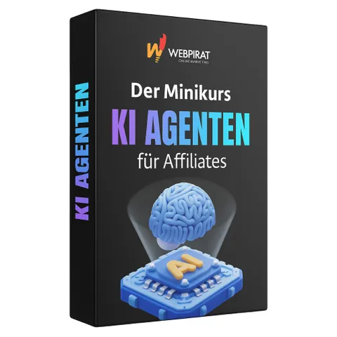 Produktbox Minikurs KI Agenten für Affiliates