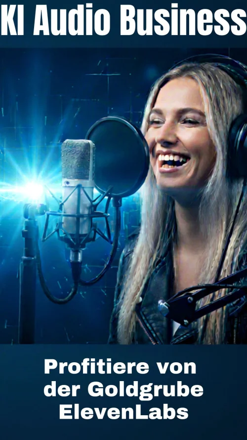 Produktbild des Kurses KI Audio Business zu ElevenLabs