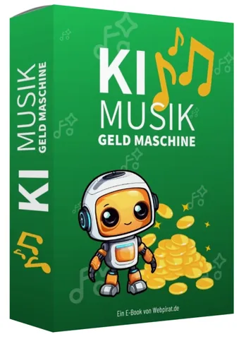 Produktbild KI Musik-Geld-Maschine von Webpirat