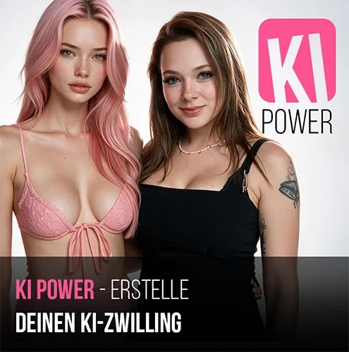 Produktbild KI POWER: KI-Zwilling und KI-Influencer