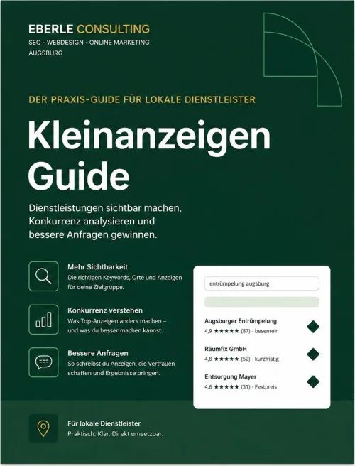 Produktbild Kleinanzeigen Guide von Eberle Consulting