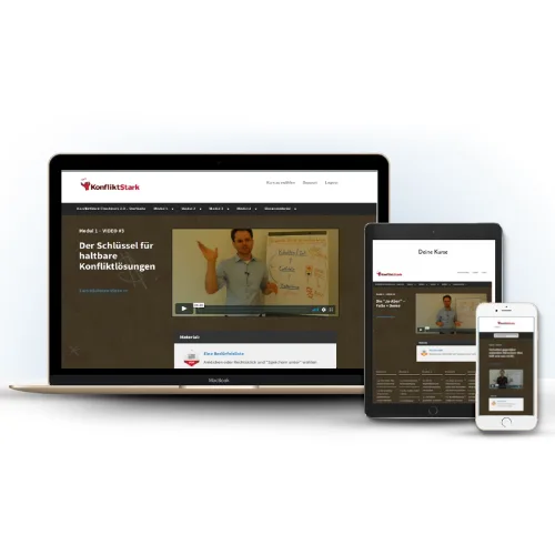 Produktbild KonfliktStark Online-Seminar