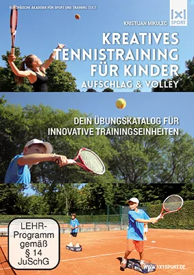 Produktbild Kreatives Tennistraining für Kinder: Aufschlag und Volley