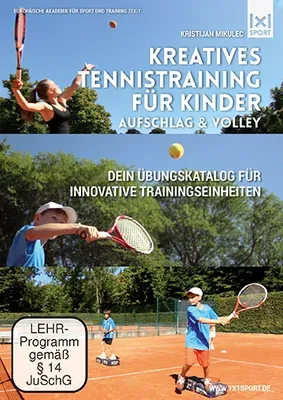 Produktbild Kreatives Tennistraining für Kinder: Aufschlag und Volley
