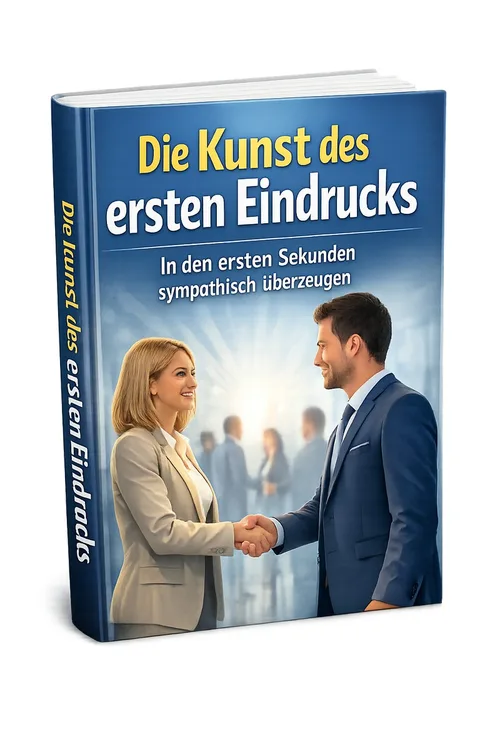 Cover des PDF-Ratgebers Die Kunst des ersten Eindrucks von RatgeberPlatz