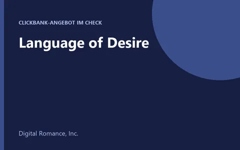 Titelbild des digitalen Programms Language of Desire