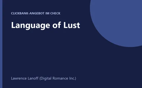 Produktbild Language of Lust