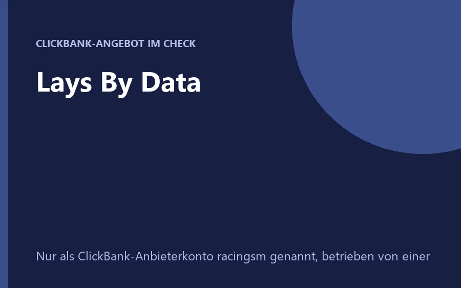 Grafik zum Wett-Tippdienst Lays By Data für Pferderennen