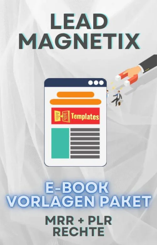 Produktbild Leadmagnetix Ebook-Vorlagen Paket für Canva