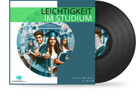 Produktbild Leichtigkeit im Studium (Silent Subliminal Album) von brainfood4you