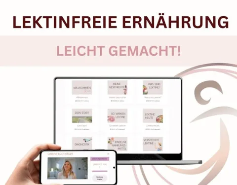 Produktbild Onlinekurs Lektinfreie Ernährung leichtgemacht