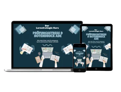 Produktbild Lernstrategien mit KI: Kurs für Eltern und Schüler (digiknowledge)