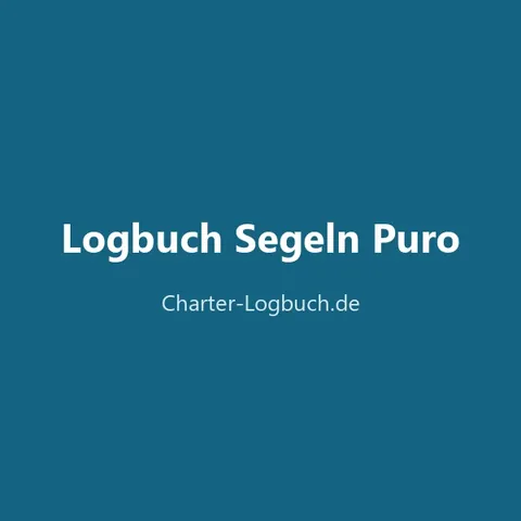 Produktbild Logbuch Segeln Puro (PDF-Vorlage für Charter-Skipper)