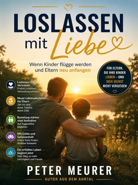 Cover des E-Books Loslassen mit Liebe für Eltern, deren Kinder ausziehen